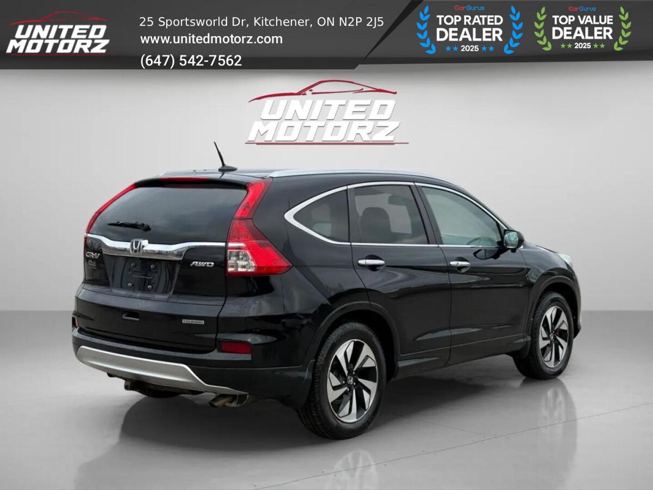 2016 Honda CR-V Touring AWD 2.4L~SAFETY CERTIFIED~ Photo