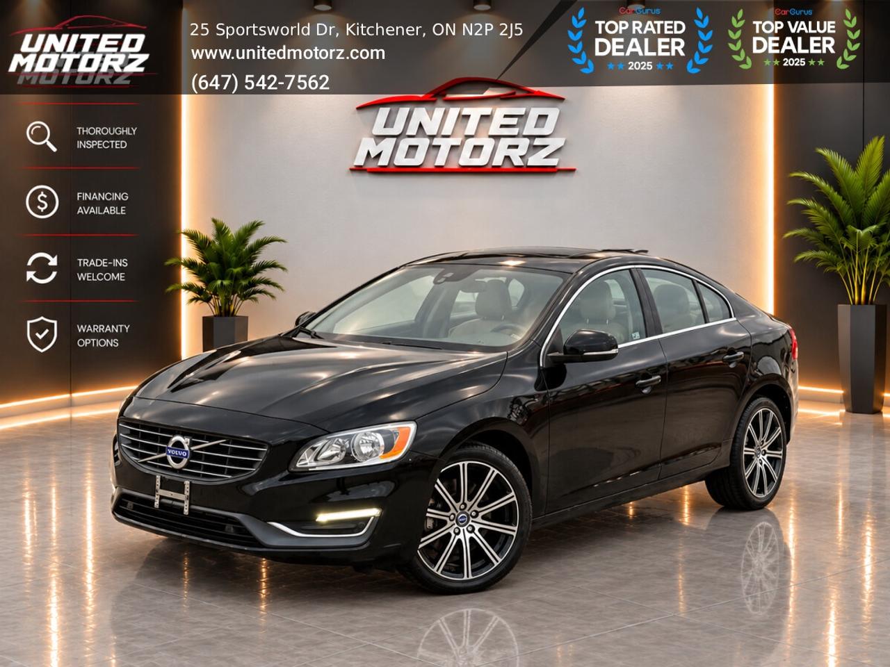 2015 Volvo S60 T6 Drive-E-FWD 2.0L~SAEFTY CERTIFIED~LOW KMS~ Photo0