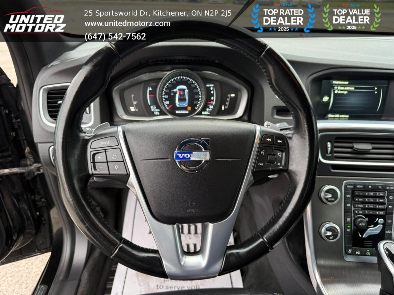 2015 Volvo S60 T6 Drive-E-FWD 2.0L~SAEFTY CERTIFIED~LOW KMS~ Photo