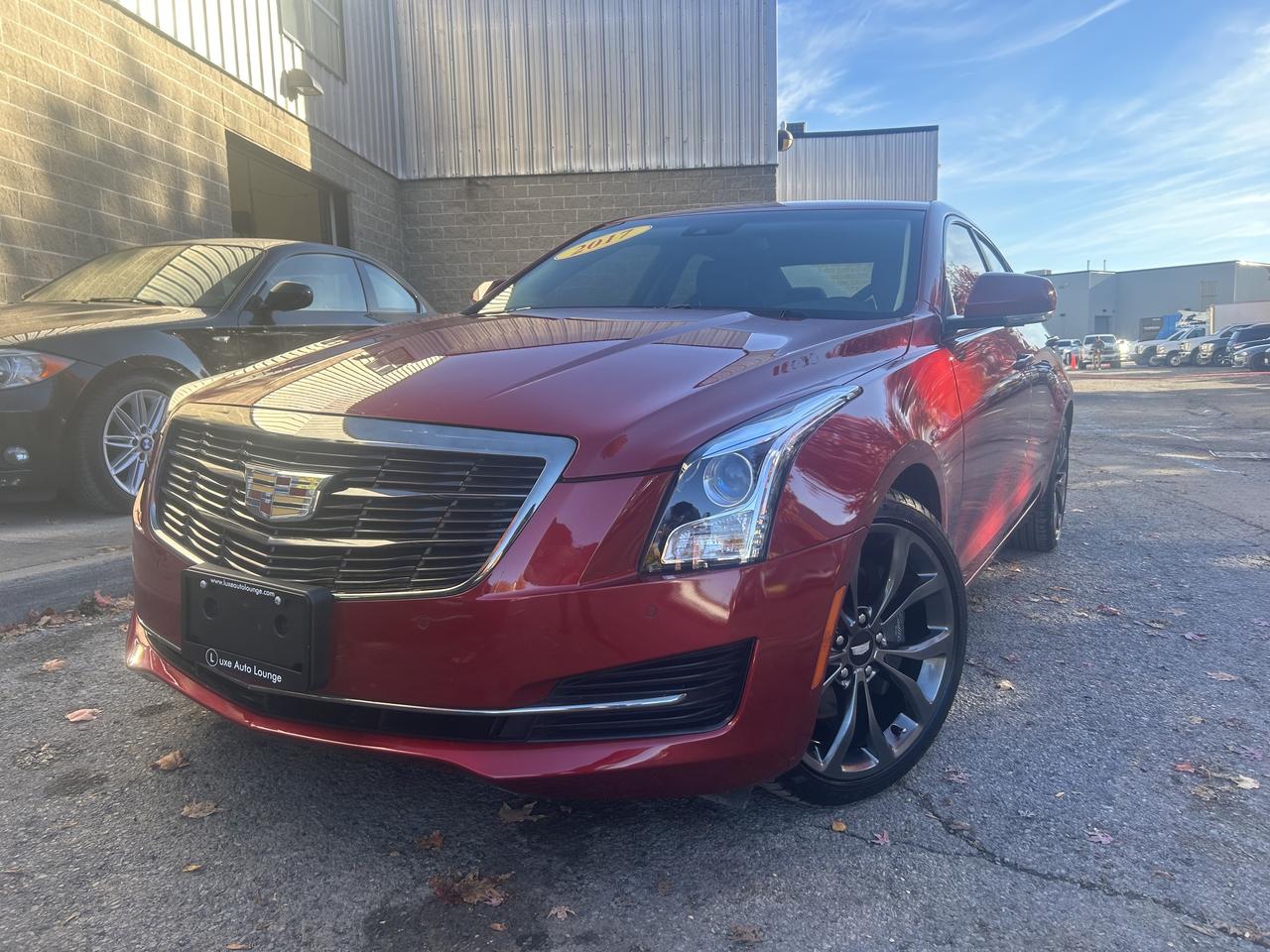 2017 Cadillac ATS Luxury - CARBON BLACK PKG, NAV, AWD & MORE!!