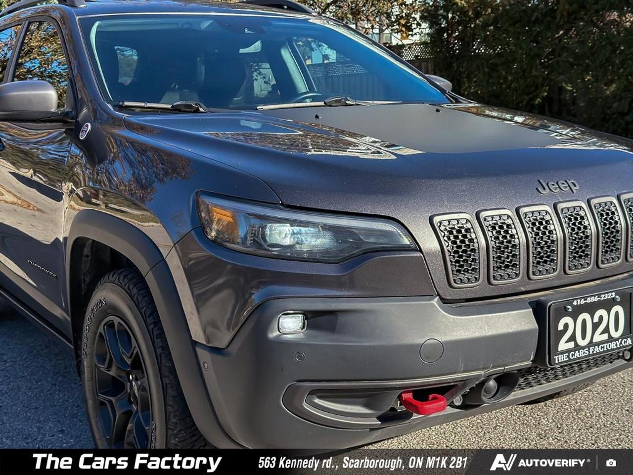 2020 Jeep Cherokee TRAILHAWK ELITE 4WD 1-Owner No Accident! Photo