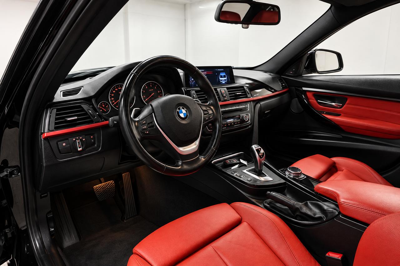 2014 BMW 3 Series 328D X DRIVE,NO ACCIDENT,BLACK ON RED ,SPORT PKG Photo