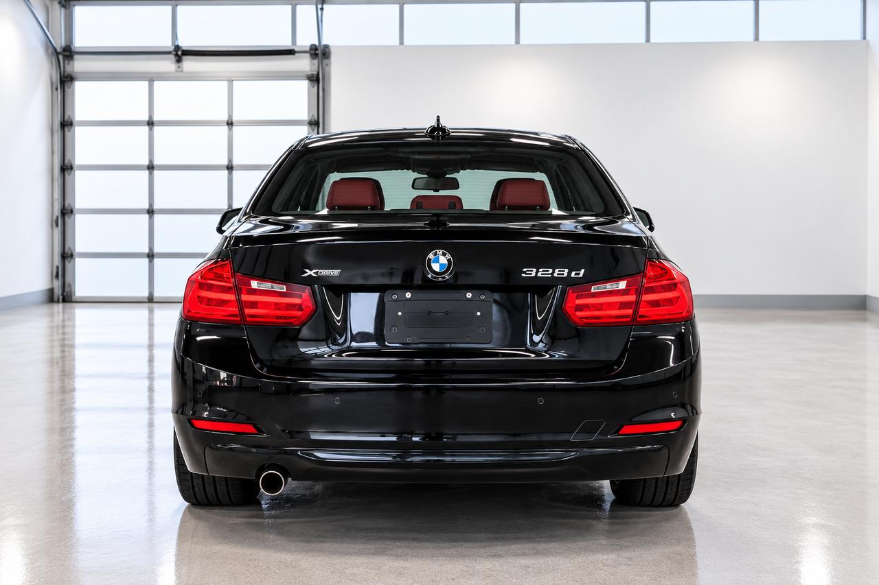 2014 BMW 3 Series 328D X DRIVE,NO ACCIDENT,BLACK ON RED ,SPORT PKG Photo