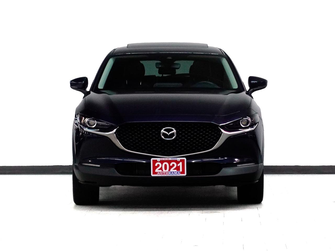 2021 Mazda CX-30 GS AWD | Sunroof | Leather | BSM | ACC | CarPlay