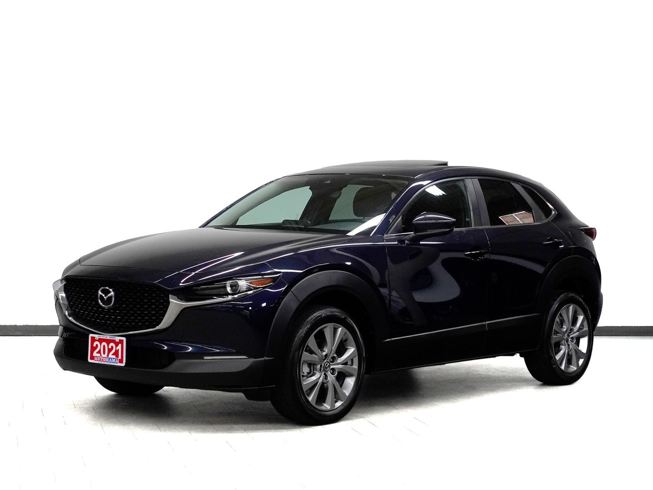 2021 Mazda CX-30 GS AWD | Sunroof | Leather | BSM | ACC | CarPlay