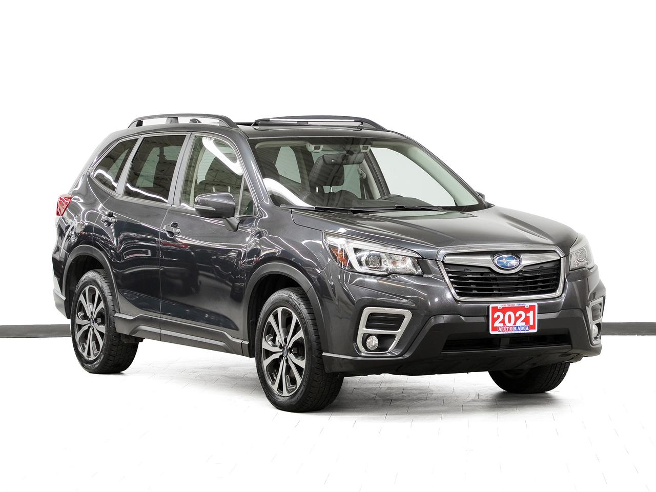 Black 2021 Subaru Forester Wagon  Continuously Variable Transmission