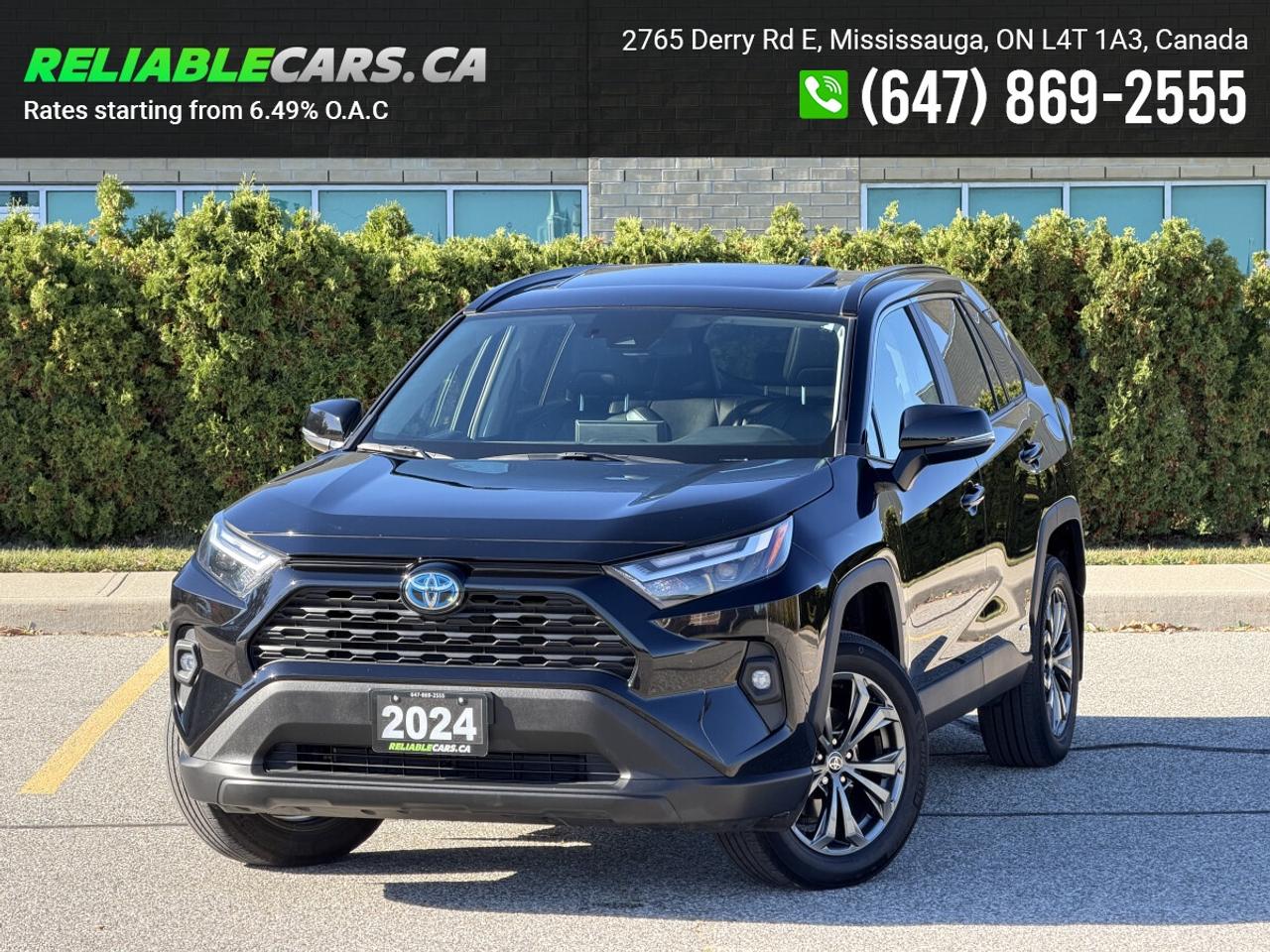 2024 Toyota RAV4 Hybrid HYBRID XLE | AWD | Leather | Clean Carfax | Sunroo Photo0