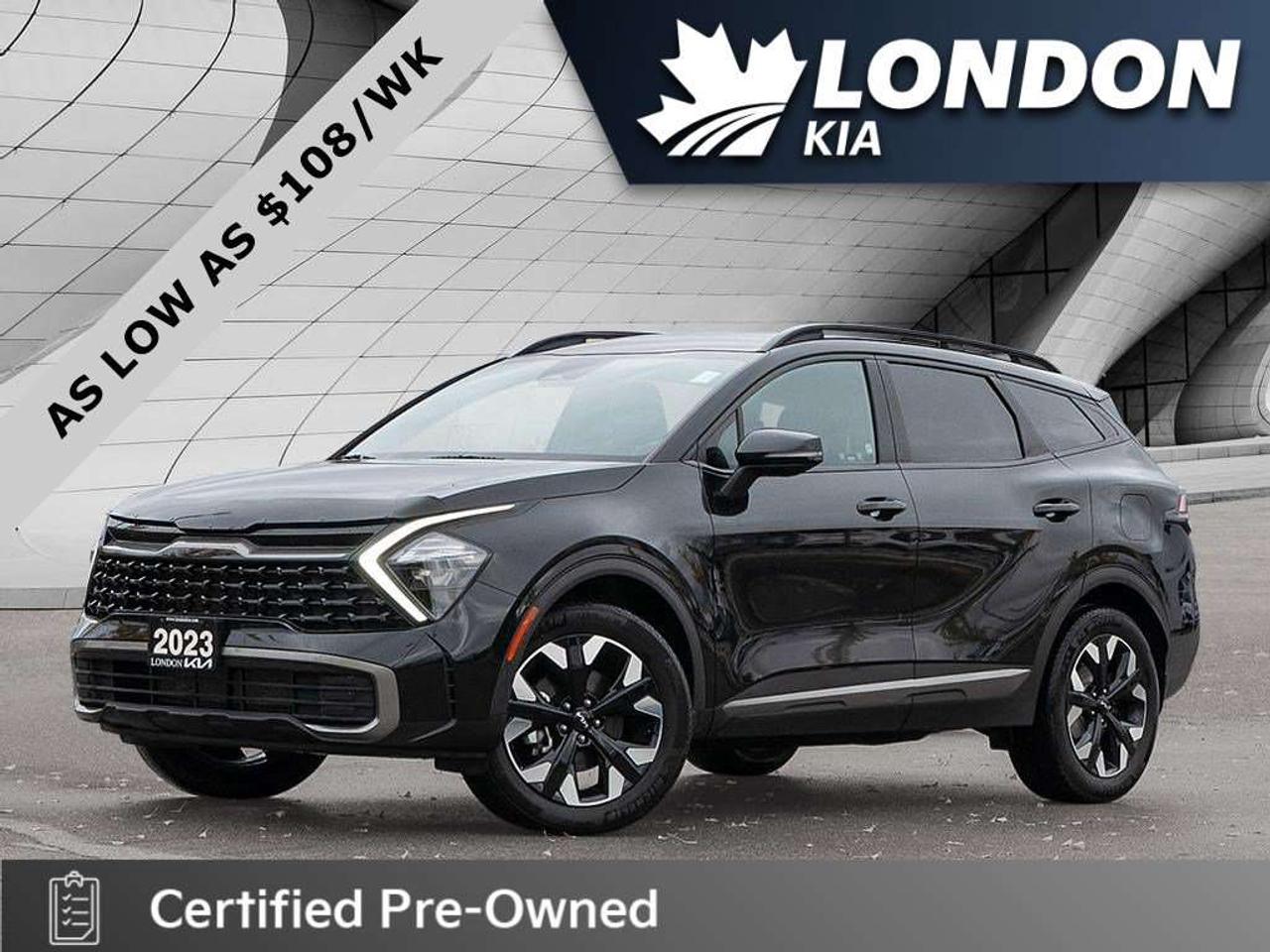 2023 Kia Sportage X-Line   AWD   Leather   Heated Seats   Apple CarPlay   Backup Camera Photo