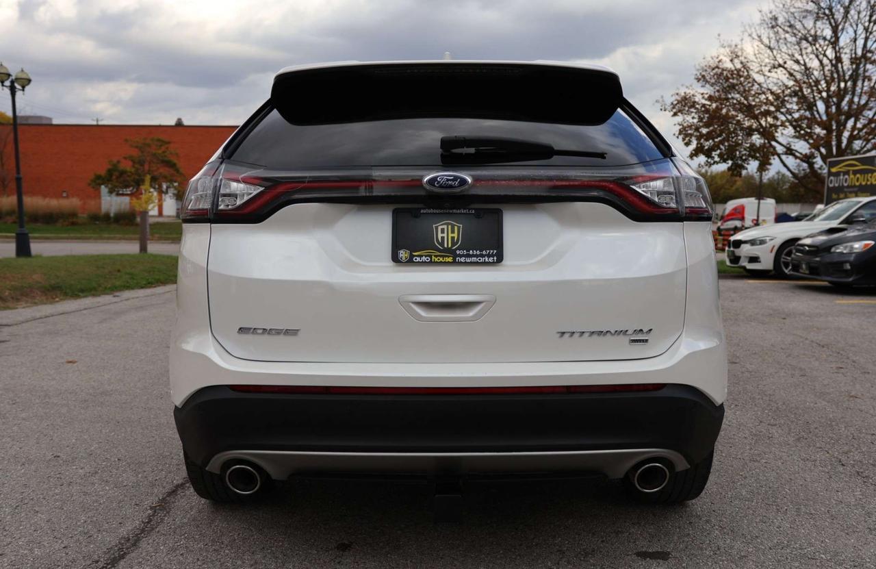 2017 Ford Edge TITANIUM-AWD-R STARTER/NAV/BCAM/BLIS/P SENSORS/LEATHER/MEM SEAT/H&C SEATS/KEYLESS/CARPLAY/PANOROOF Photo4
