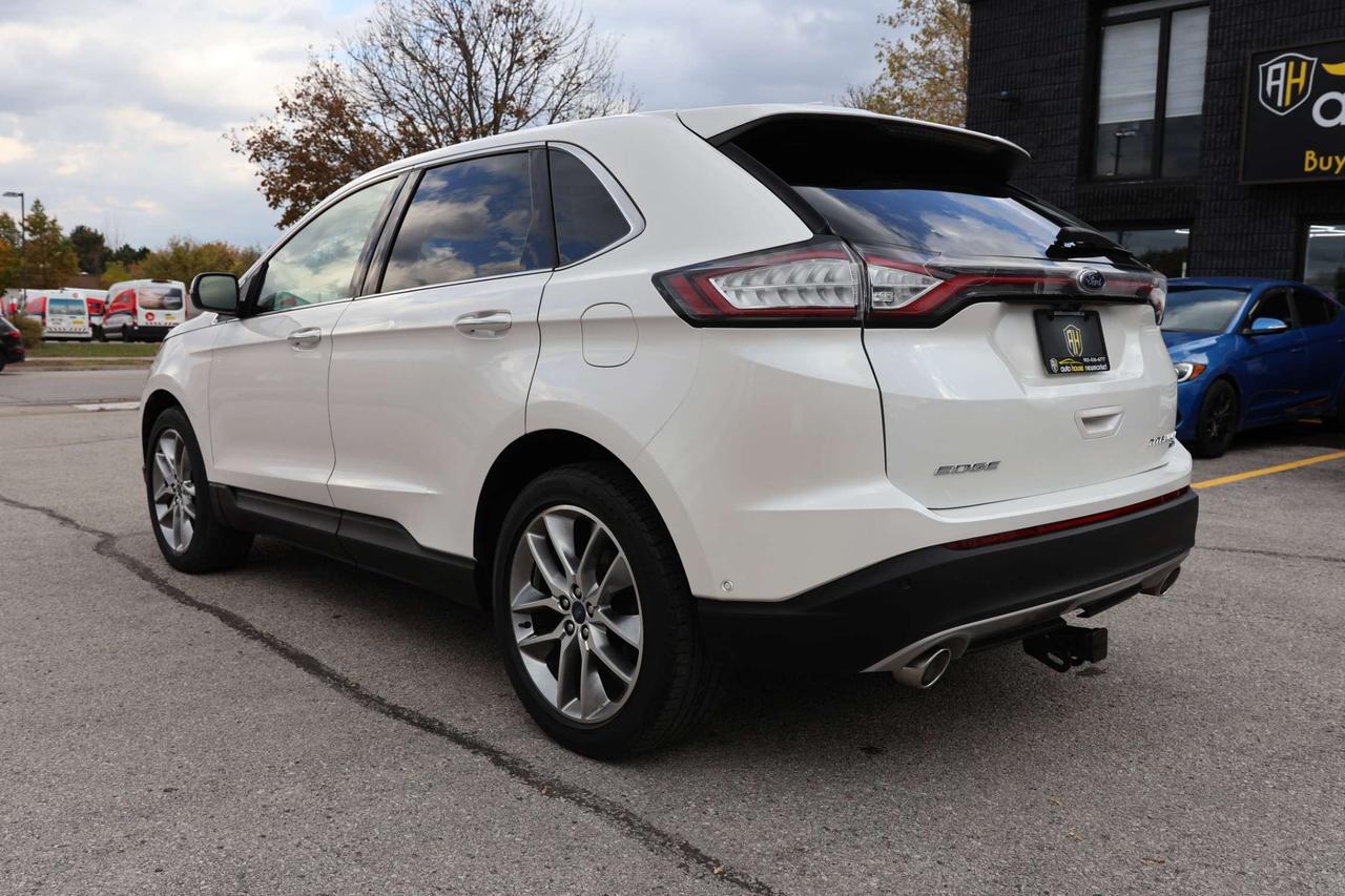2017 Ford Edge TITANIUM-AWD-R STARTER/NAV/BCAM/BLIS/P SENSORS/LEATHER/MEM SEAT/H&C SEATS/KEYLESS/CARPLAY/PANOROOF Photo3