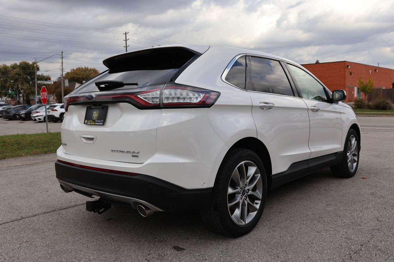 2017 Ford Edge TITANIUM-AWD-R STARTER/NAV/BCAM/BLIS/P SENSORS/LEATHER/MEM SEAT/H&C SEATS/KEYLESS/CARPLAY/PANOROOF Photo