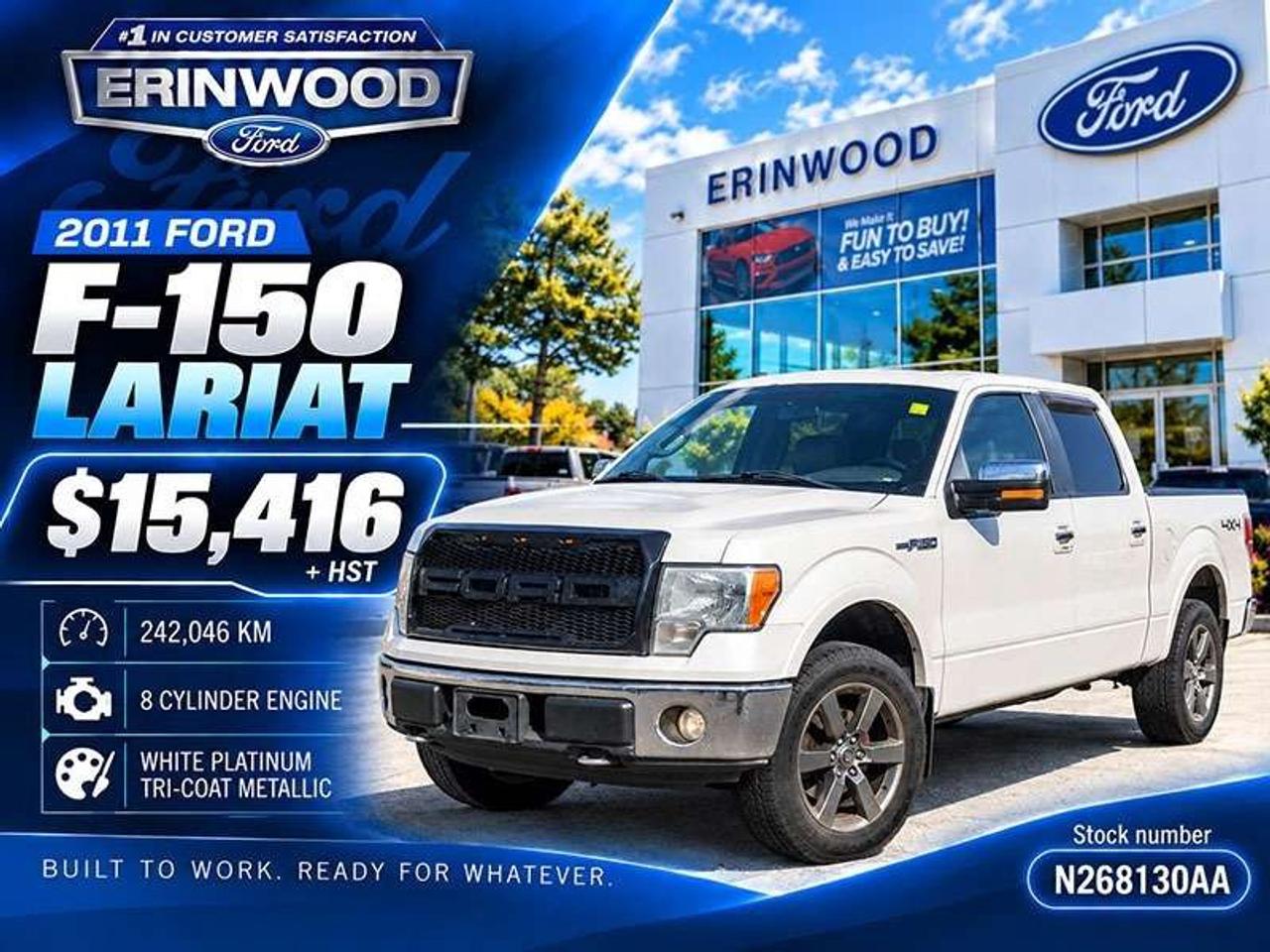 2011 Ford F-150 LARIAT ALL BRAND NEW PARTS, CERTIFIED! Photo