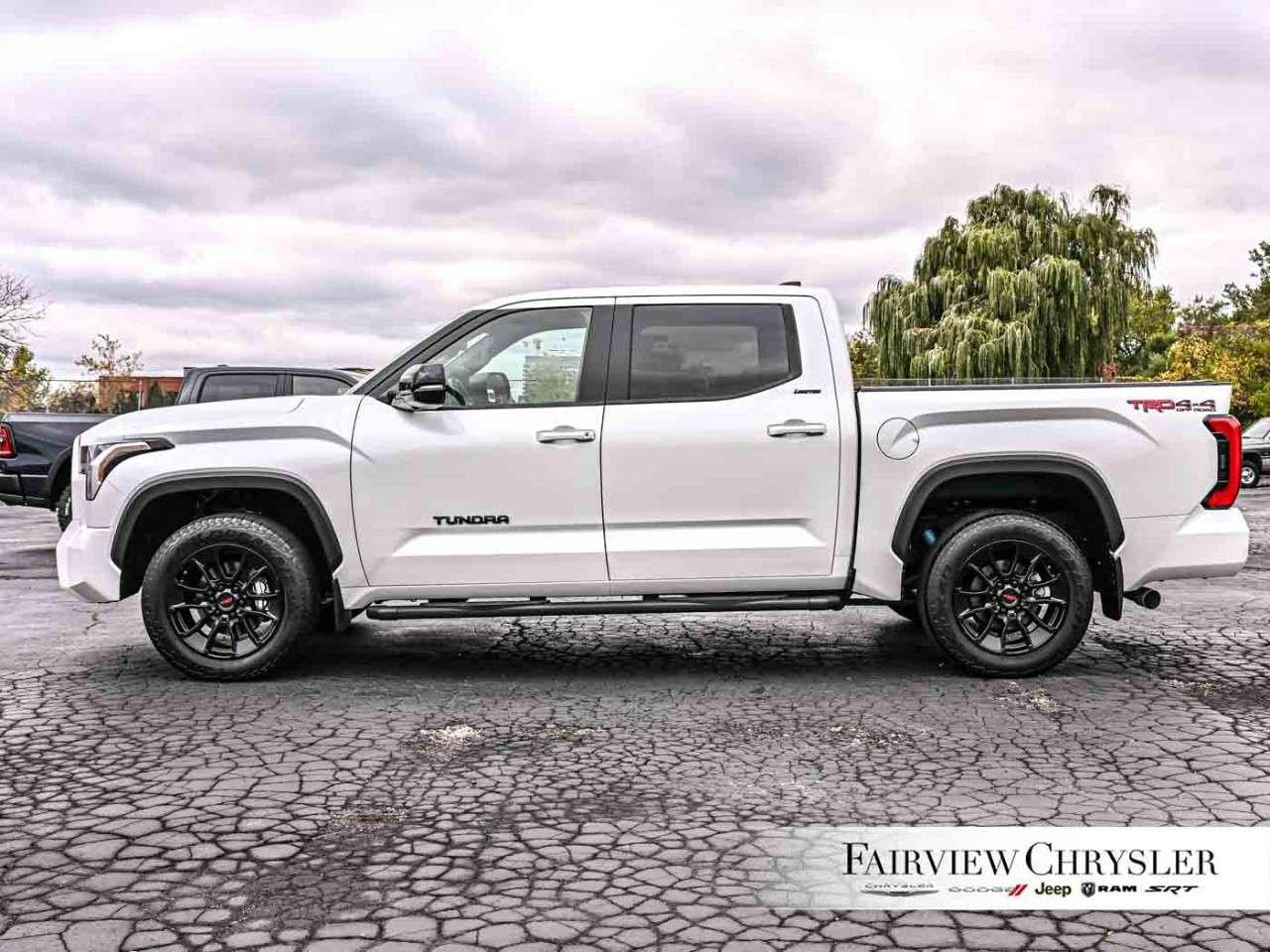 2025 Toyota Tundra 4x4 Crewmax Limited PANORAMIC ROOF   TRD PACKAGE   LEATHER   CARPLAY   HEATED SEATS   HEATED STEERING WHEEL   BLIND SPOT Photo