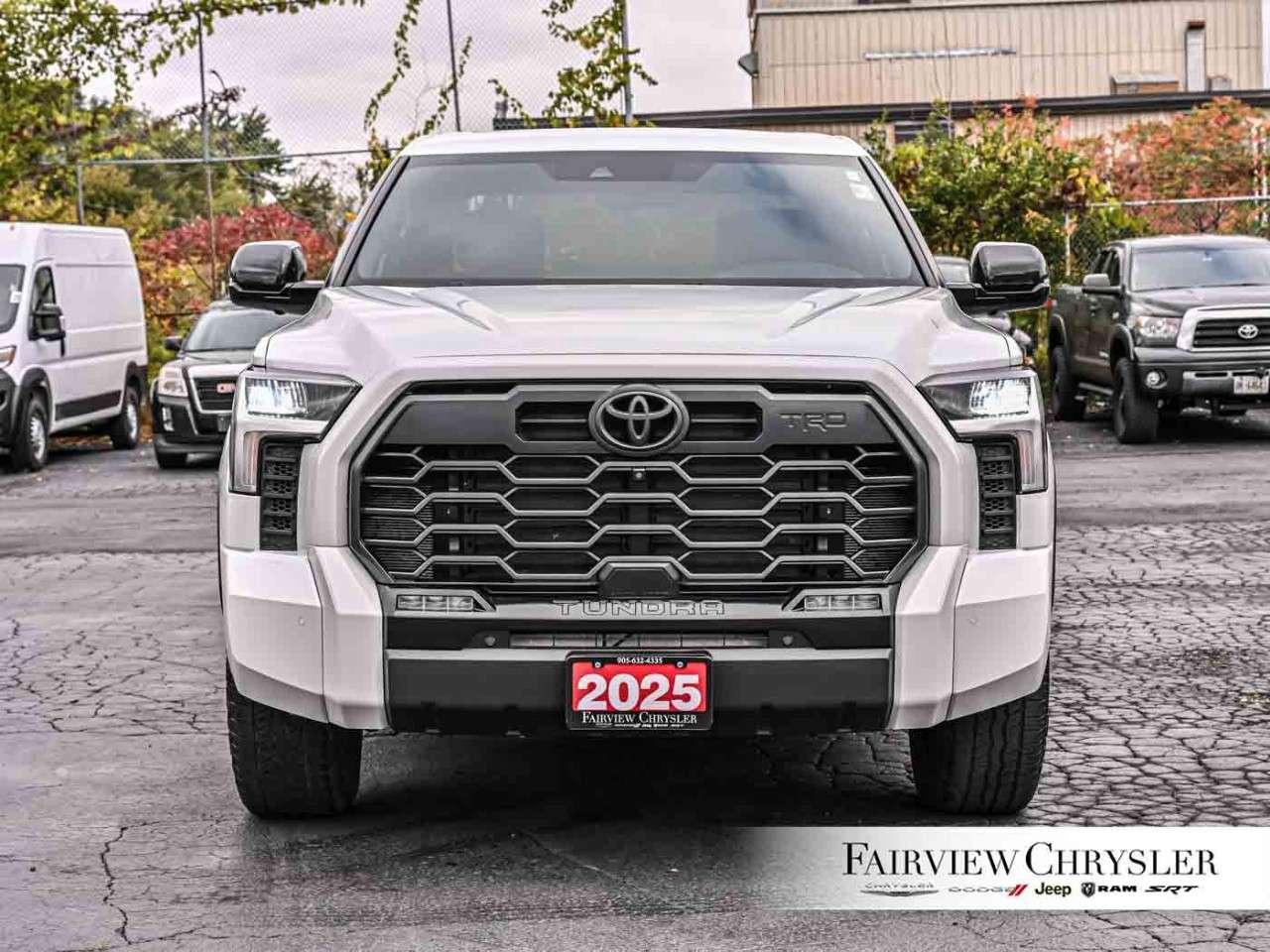 2025 Toyota Tundra 4x4 Crewmax Limited PANORAMIC ROOF   TRD PACKAGE   LEATHER   CARPLAY   HEATED SEATS   HEATED STEERING WHEEL   BLIND SPOT Photo1