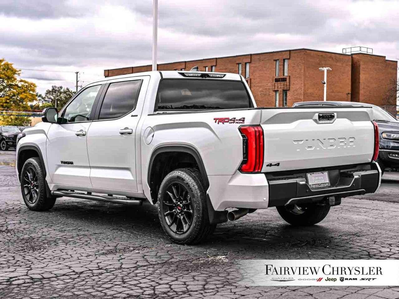 2025 Toyota Tundra 4x4 Crewmax Limited PANORAMIC ROOF   TRD PACKAGE   LEATHER   CARPLAY   HEATED SEATS   HEATED STEERING WHEEL   BLIND SPOT Photo