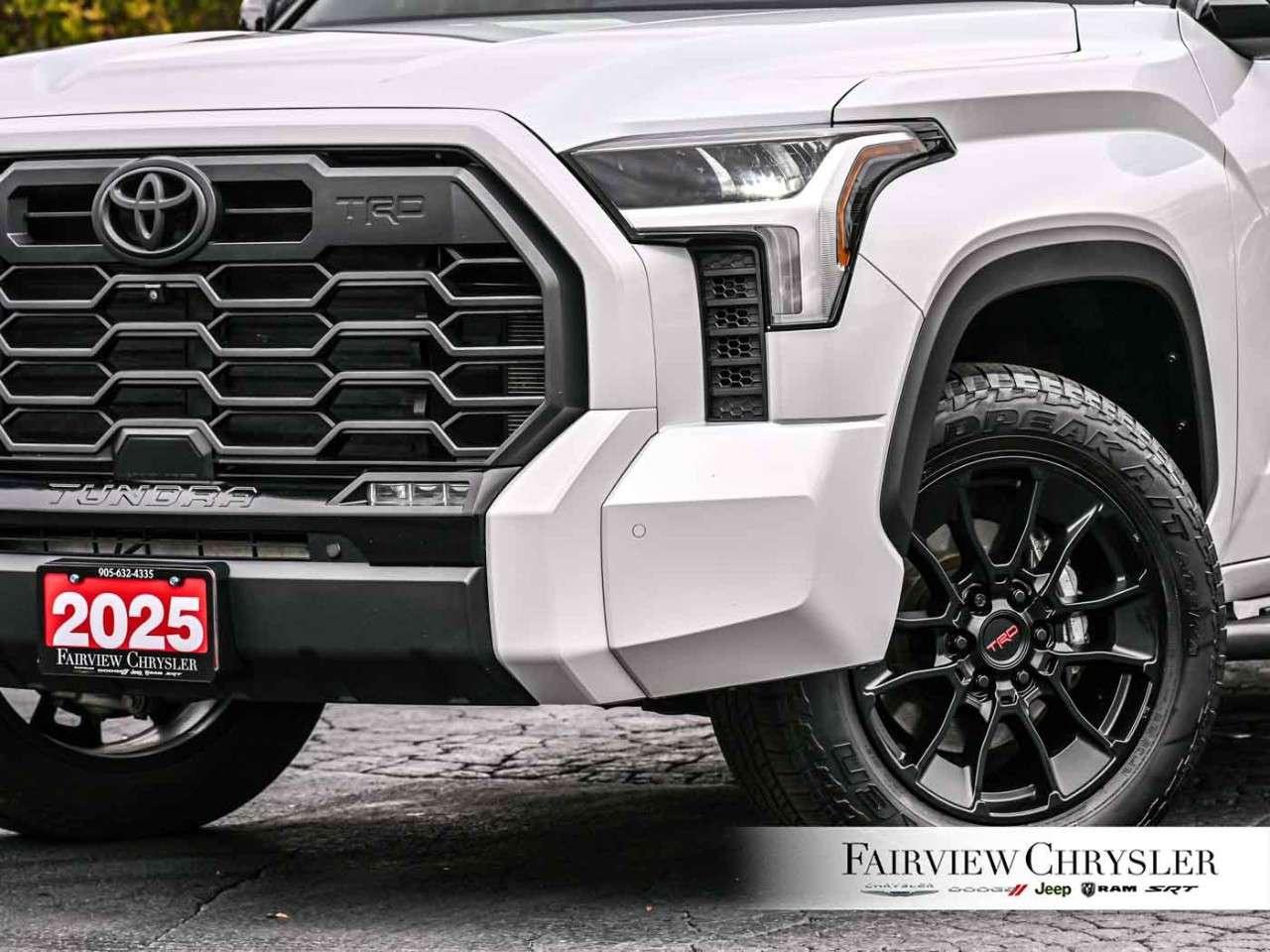 2025 Toyota Tundra 4x4 Crewmax Limited PANORAMIC ROOF   TRD PACKAGE   LEATHER   CARPLAY   HEATED SEATS   HEATED STEERING WHEEL   BLIND SPOT Photo