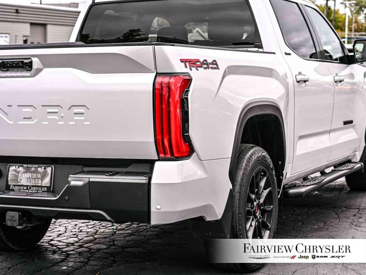 2025 Toyota Tundra 4x4 Crewmax Limited PANORAMIC ROOF   TRD PACKAGE   LEATHER   CARPLAY   HEATED SEATS   HEATED STEERING WHEEL   BLIND SPOT Photo