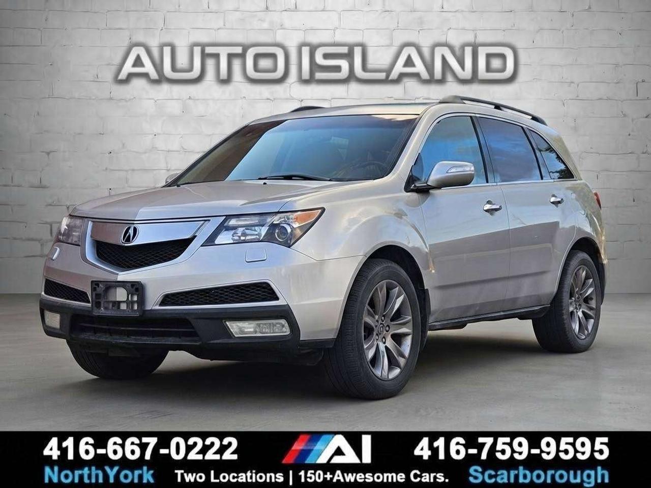 2011 Acura MDX AWD, Navi, Camera, Leather, Sunroof, 7 passenger Photo