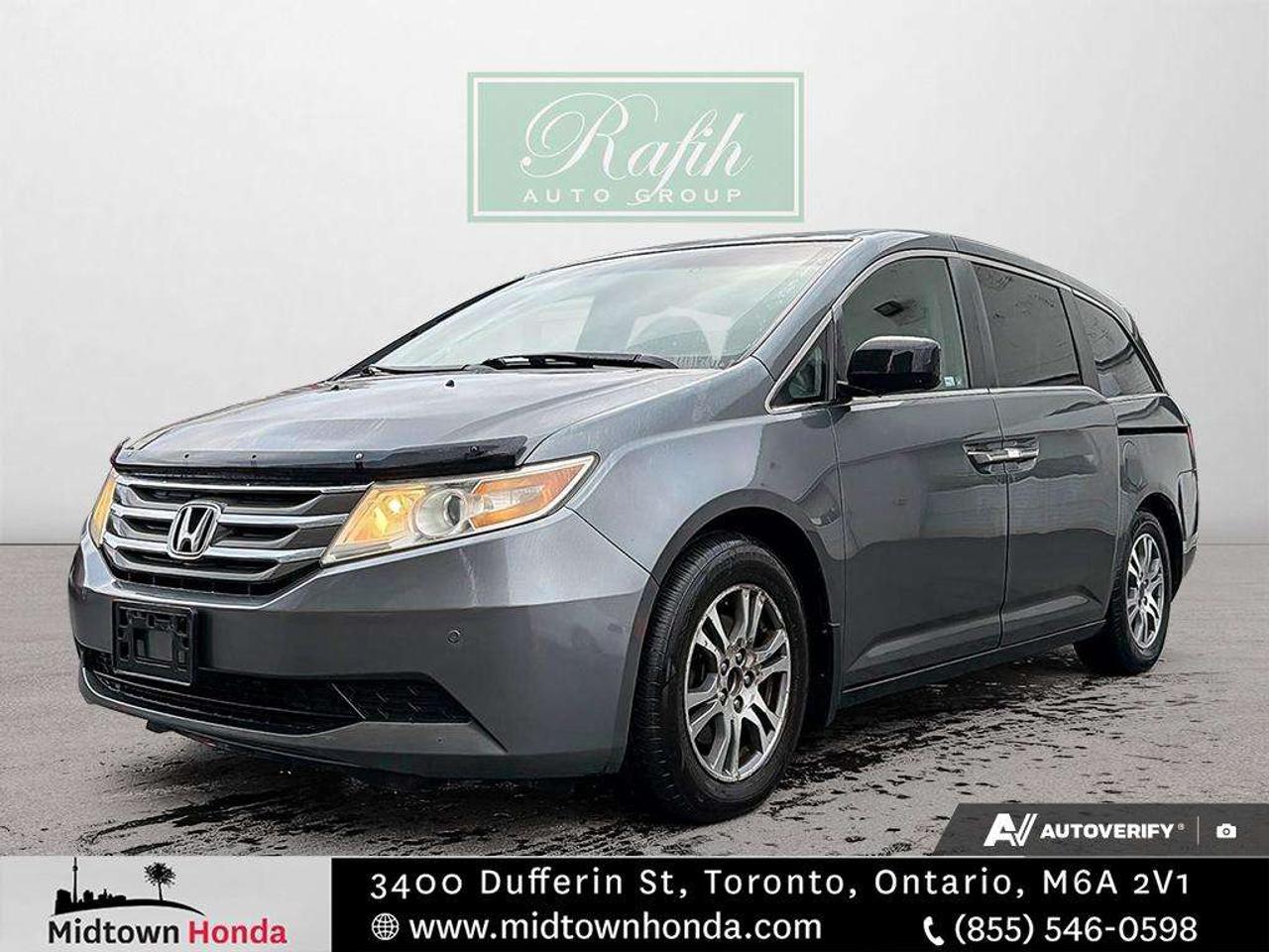 2011 Honda Odyssey EX-L with Rear Entertainment System Photo