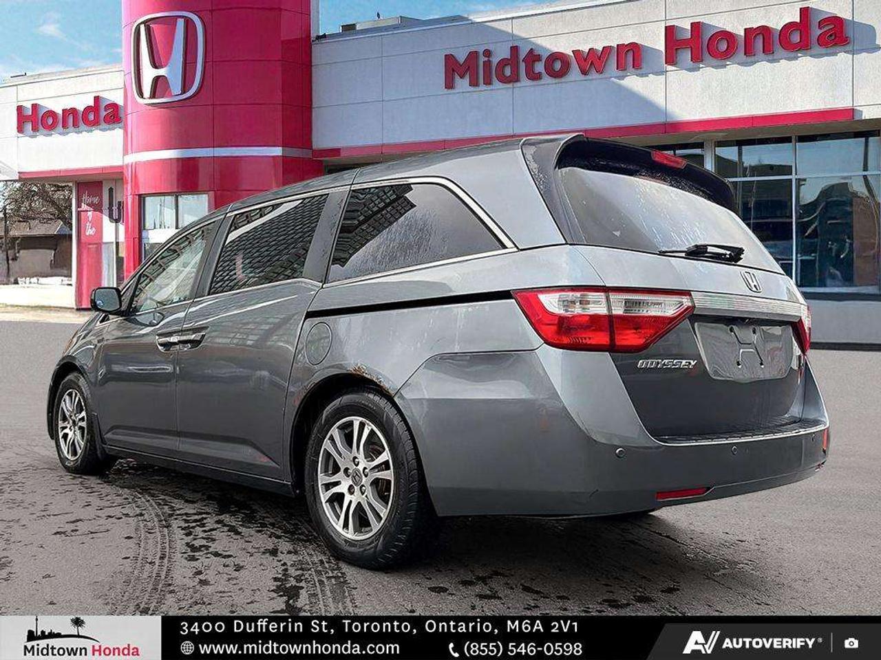 2011 Honda Odyssey EX-L with Rear Entertainment System Photo