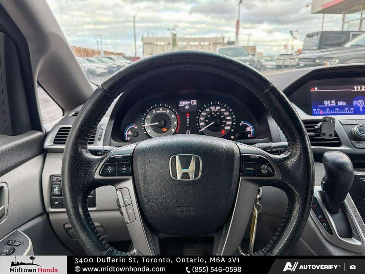 2011 Honda Odyssey EX-L with Rear Entertainment System Photo