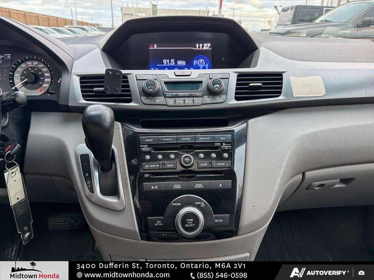 2011 Honda Odyssey EX-L with Rear Entertainment System Photo