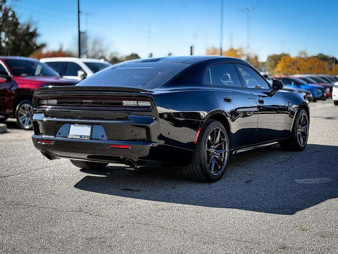 2026 Dodge Charger Scat Pack   4-DOOR   PLUS   BLACKTOP   CARBON & SUEDE   GLASS ROOF   HEATED/VENTILATED LEATHER   ALPINE AUDIO Photo4