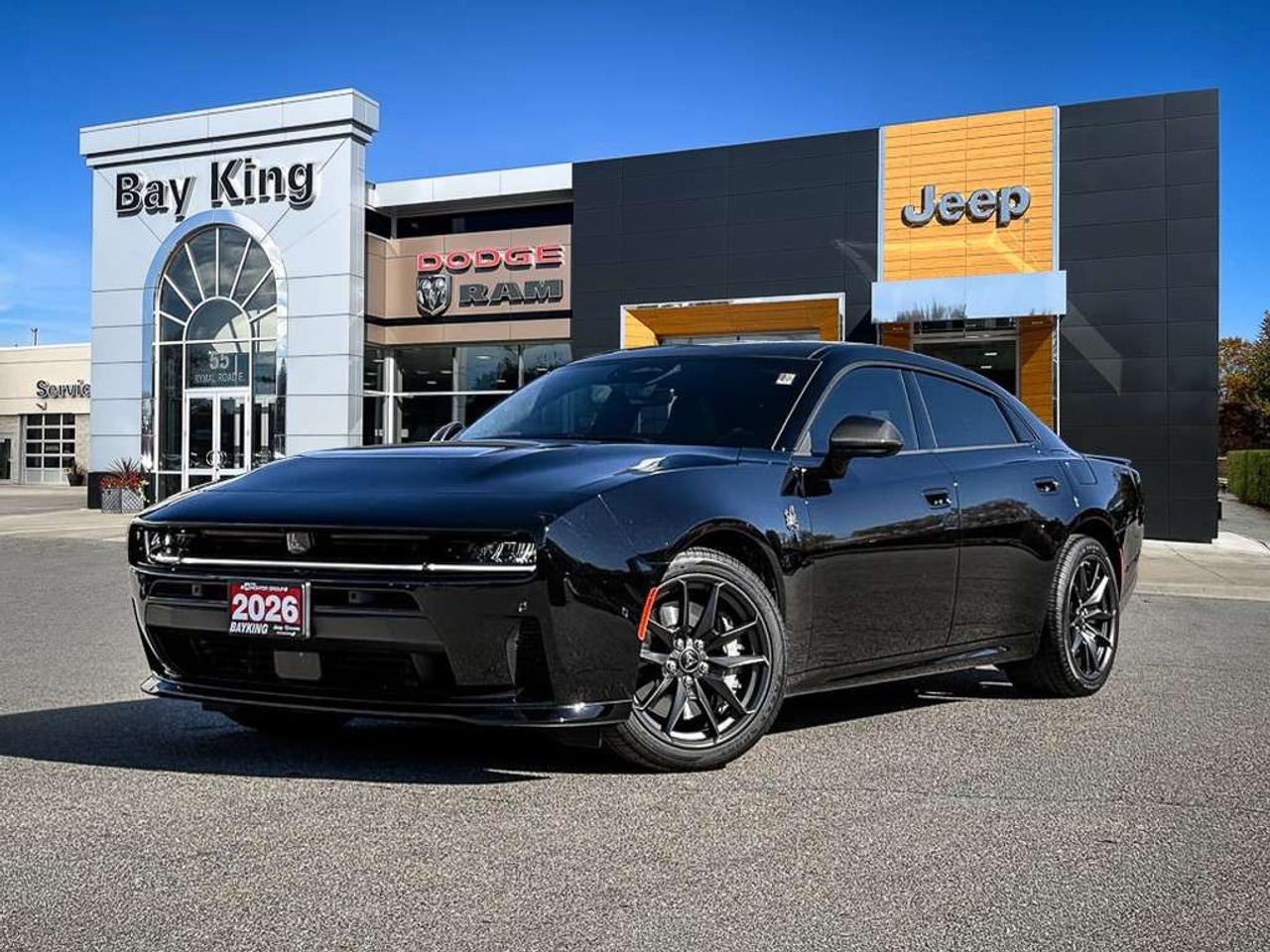 2026 Dodge Charger Scat Pack   4-DOOR   PLUS   BLACKTOP   CARBON & SUEDE   GLASS ROOF   HEATED/VENTILATED LEATHER   ALPINE AUDIO Photo0