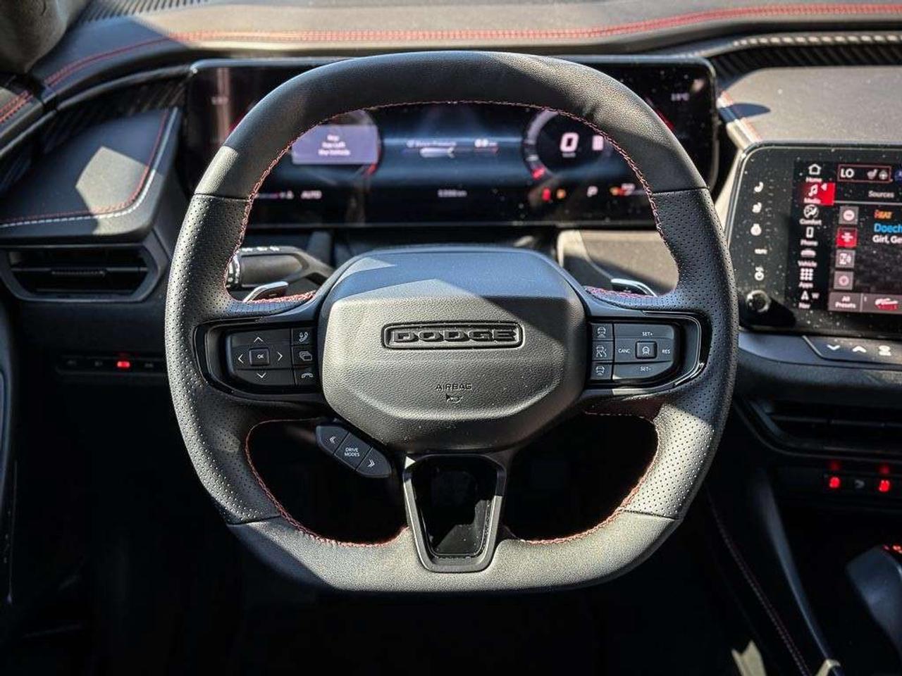 2026 Dodge Charger Scat Pack   4-DOOR   PLUS   BLACKTOP   CARBON & SUEDE   GLASS ROOF   HEATED/VENTILATED LEATHER   ALPINE AUDIO Photo
