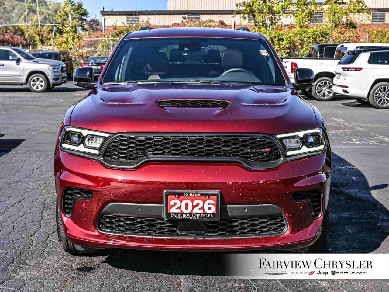 2026 Dodge Durango GT HEMI V8 Premium AWD PREMIUM   BLACK TOP   SUNROOF   LEATHER   NAV   CARPLAY   BLIND SPOT DETECTION Photo1