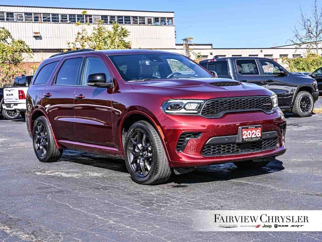 2026 Dodge Durango GT HEMI V8 Premium AWD PREMIUM   BLACK TOP   SUNROOF   LEATHER   NAV   CARPLAY   BLIND SPOT DETECTION Photo