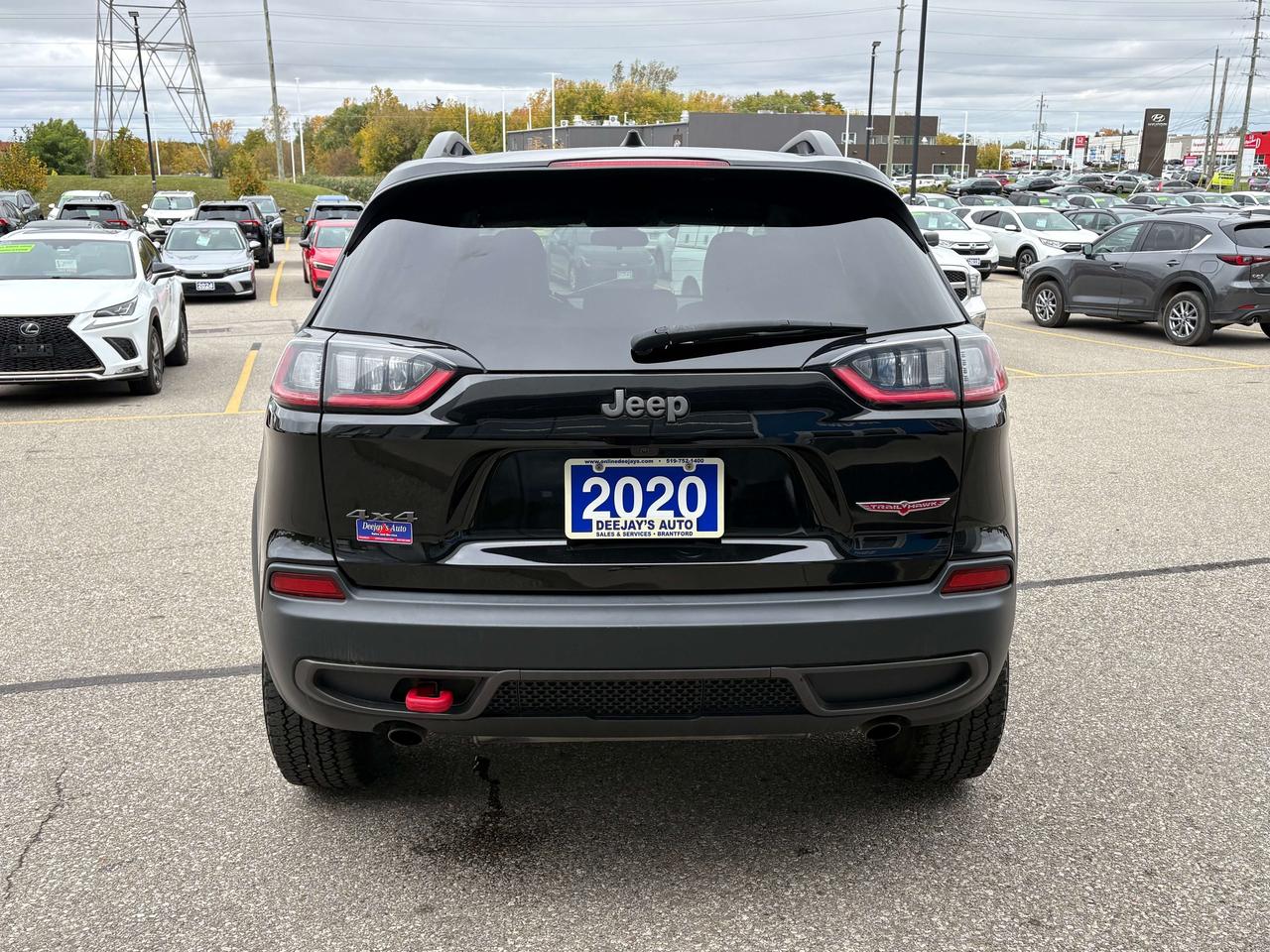 2020 Jeep Cherokee Trailhawk 4x4   Clean Carfax Photo