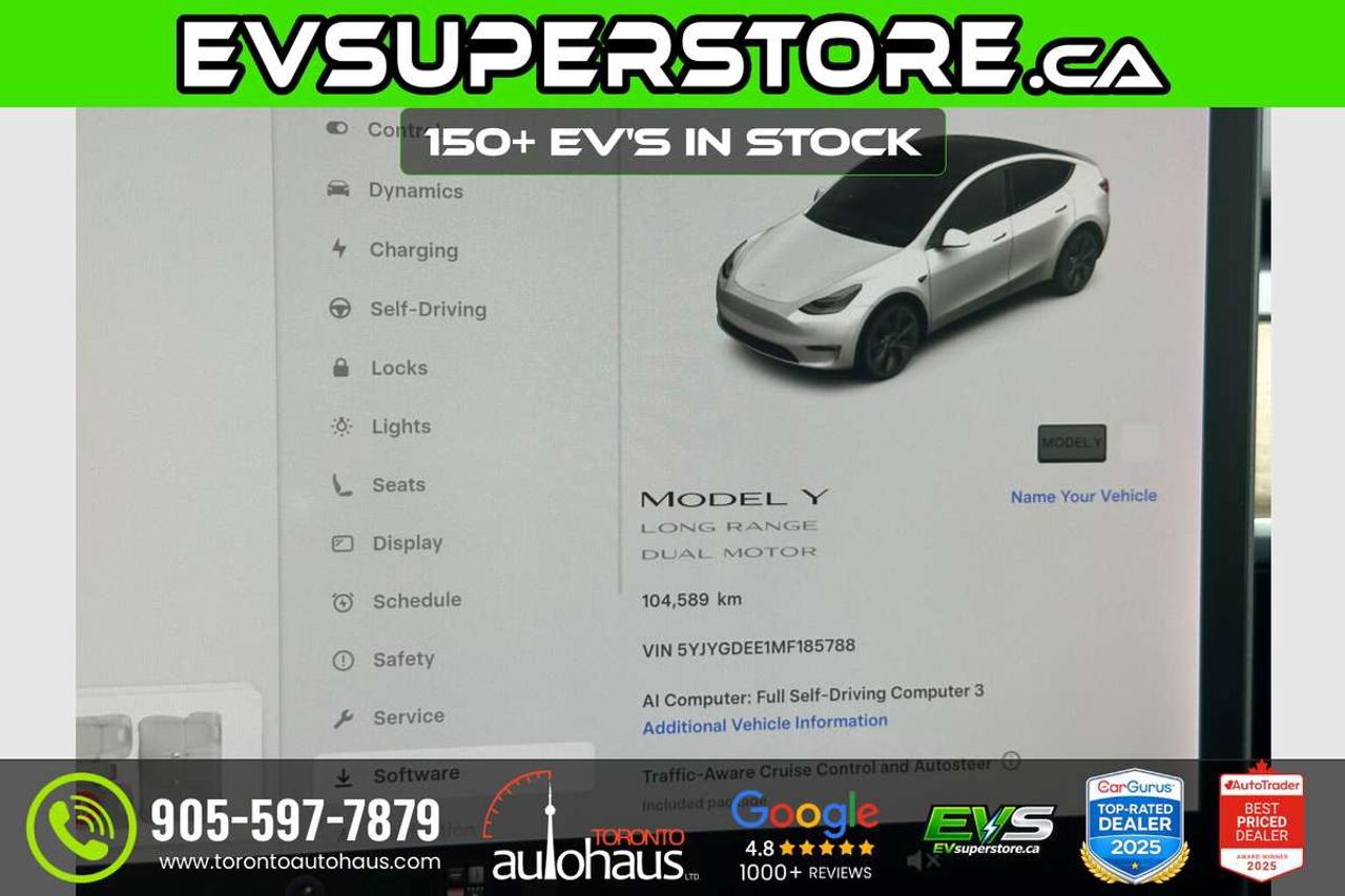 2021 Tesla Model Y ﻿LR AWD I NO ACCIDENTS Photo