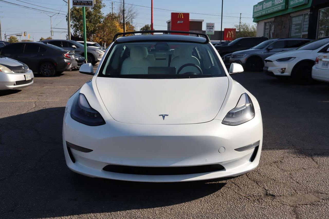 2021 Tesla Model 3 Standard Range Plus White Premium Interior No Accident Photo5
