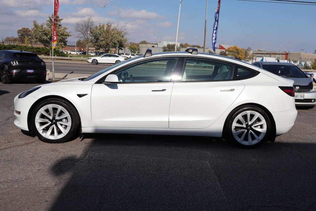 2021 Tesla Model 3 Standard Range Plus White Premium Interior No Accident Photo