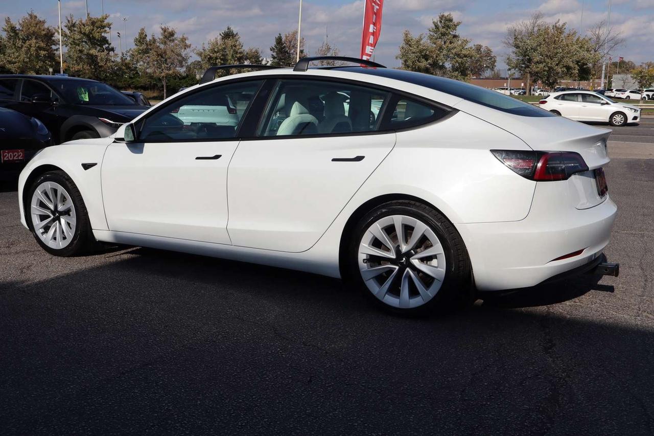 2021 Tesla Model 3 Standard Range Plus White Premium Interior No Accident Photo