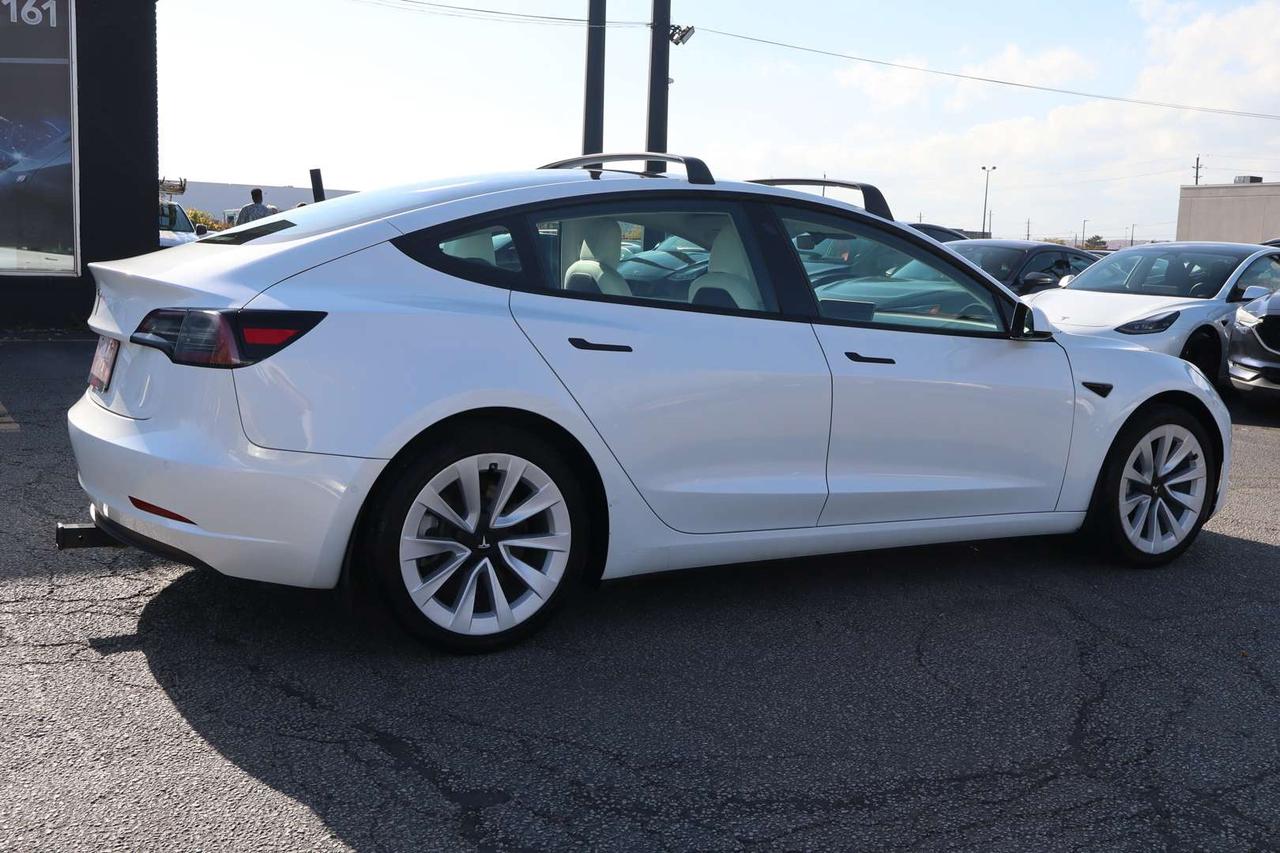 2021 Tesla Model 3 Standard Range Plus White Premium Interior No Accident Photo