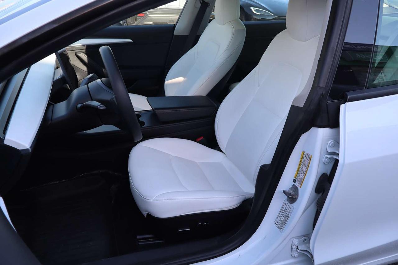 2021 Tesla Model 3 Standard Range Plus White Premium Interior No Accident Photo