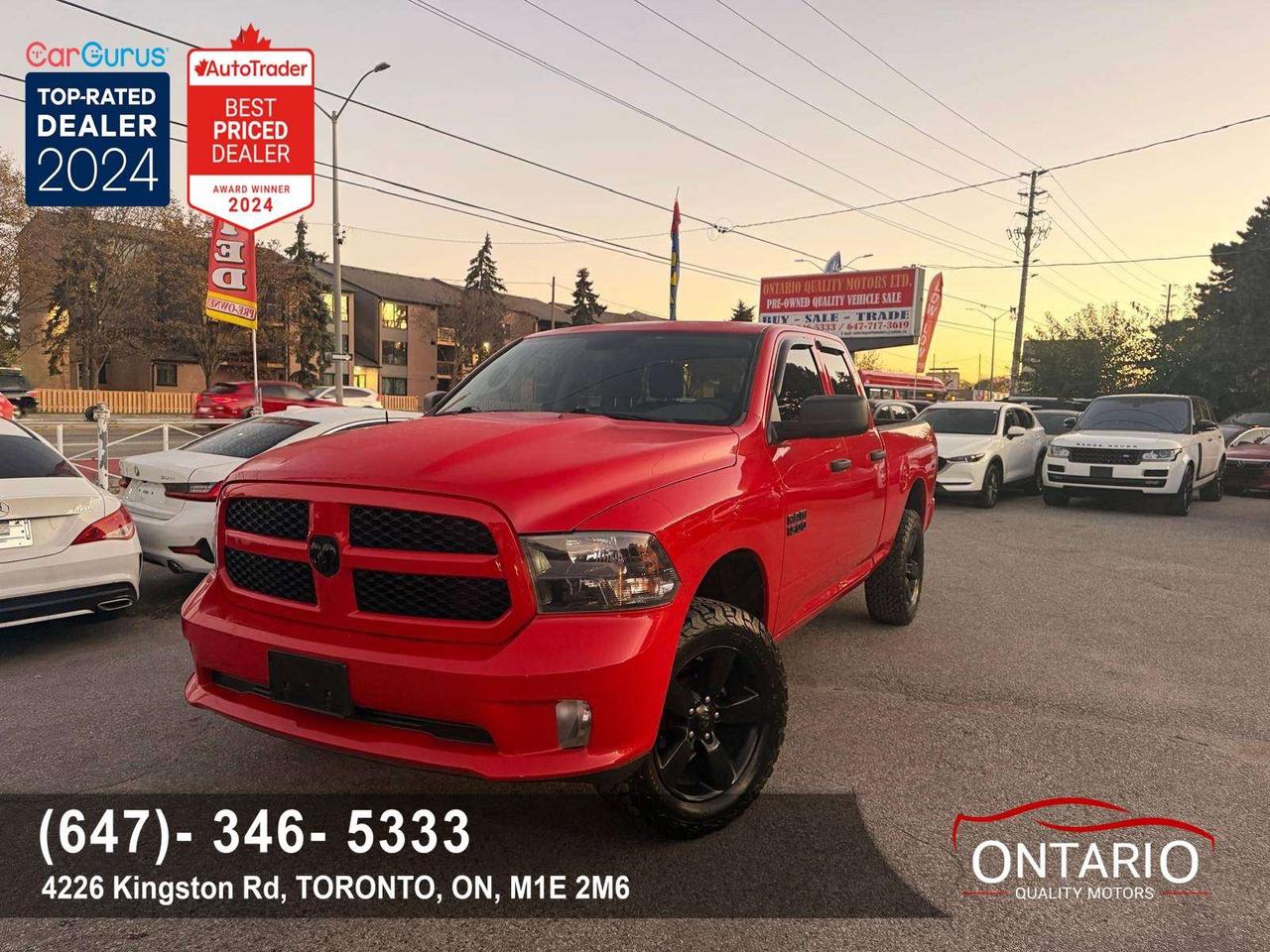 2018 RAM 1500 Express 4x4 Quad Cab 6'4 Box *Ltd Avail* Photo