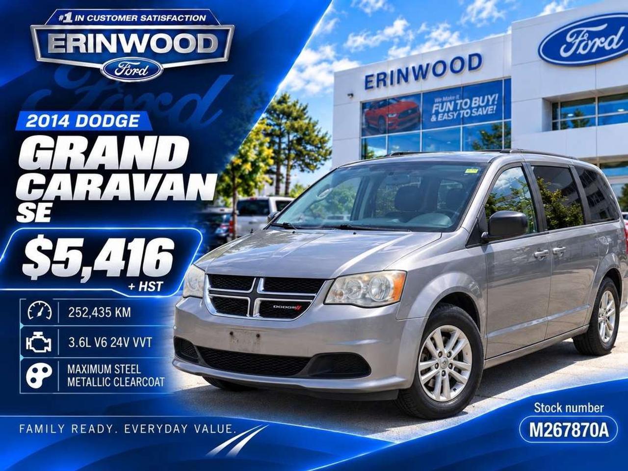 2014 Dodge Grand Caravan SE Photo0
