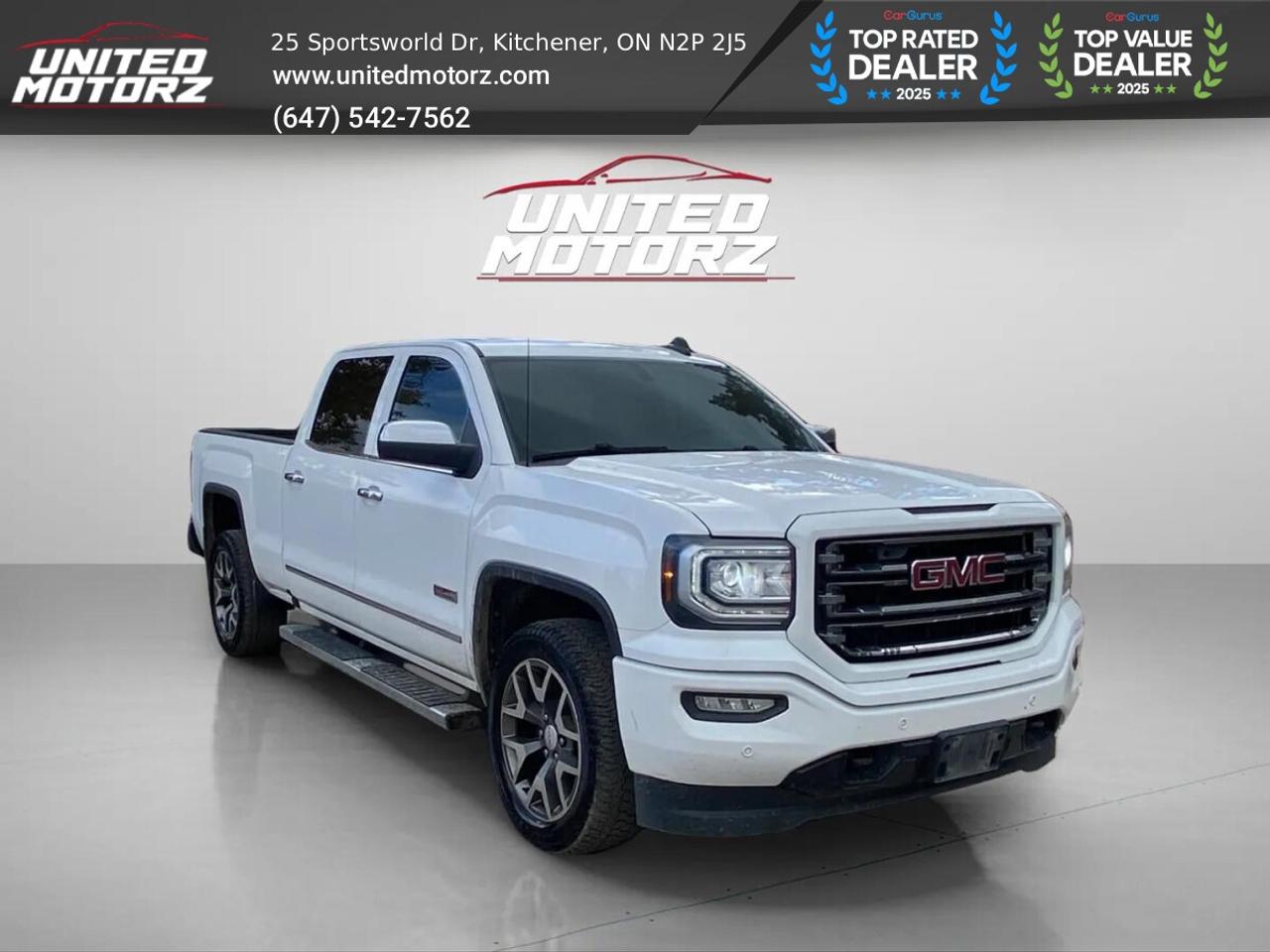 2016 GMC Sierra 1500 SLT ALL TERRIAN CREWCAB 153.0" 4WD 5.3L V8~AS-IS S Photo3