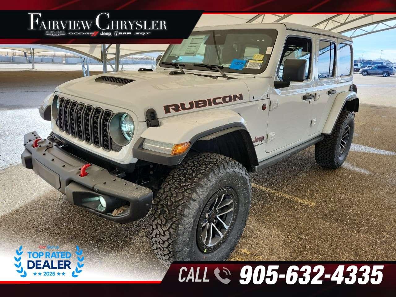 2026 Jeep Wrangler Rubicon X 4 Door 4x4 X   STEEL BUMPERS   CARPLAY   HEATED SEATS   REMOTE START   PERFORMANCE HOOD Photo