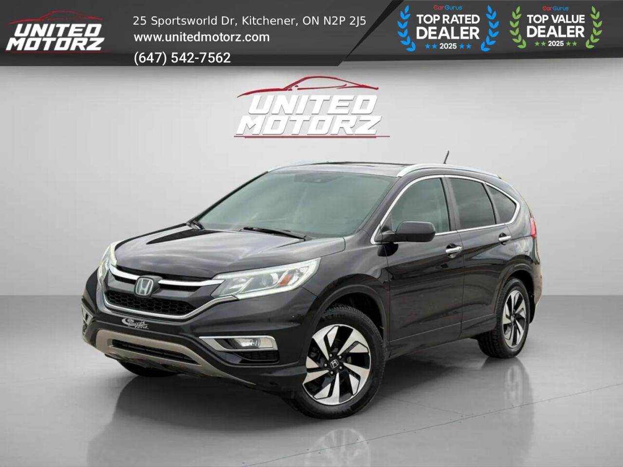2016 Honda CR-V Touring AWD 2.4L~SAFETY CERTIFIED~ Photo1