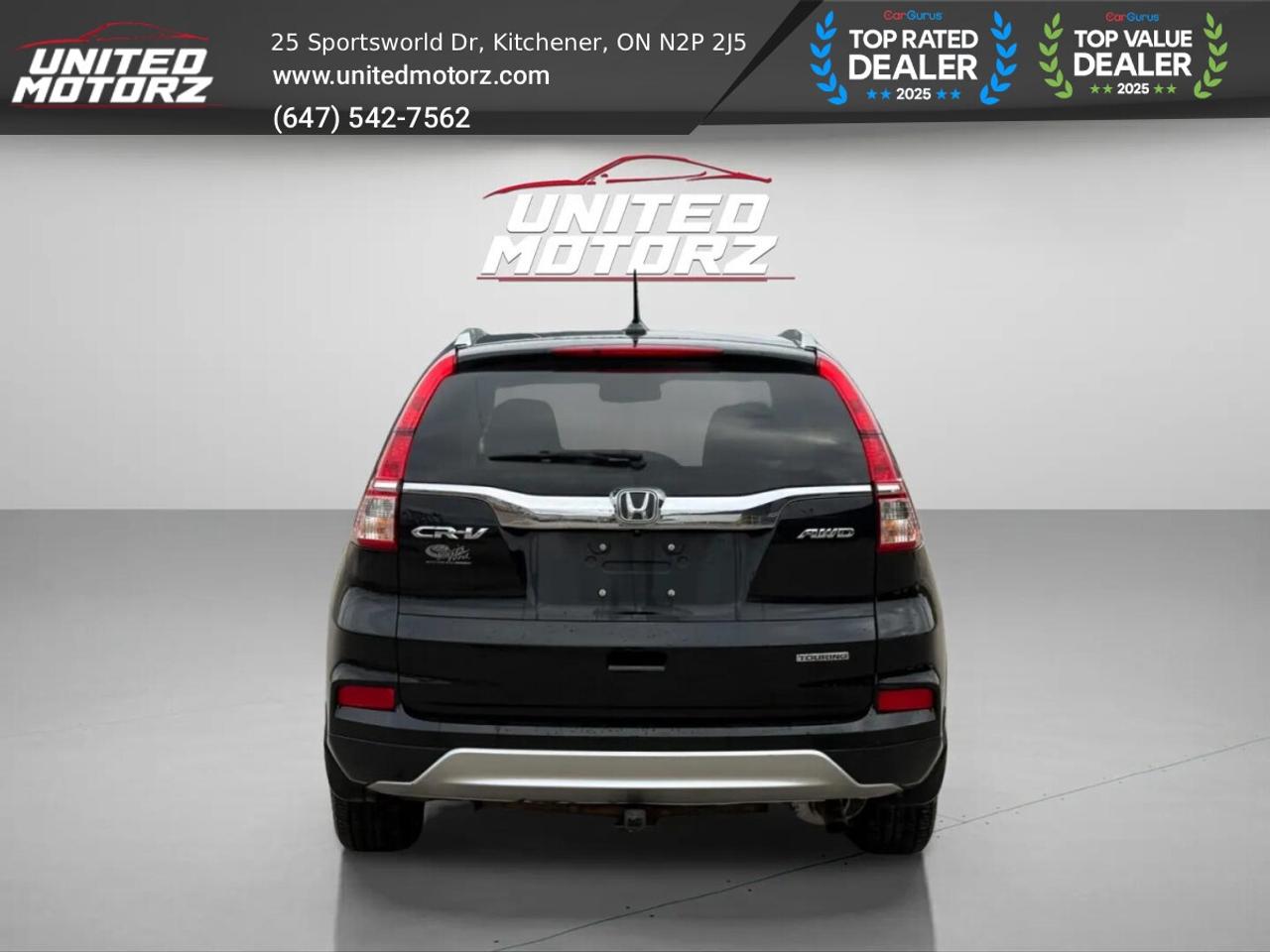2016 Honda CR-V Touring AWD 2.4L~SAFETY CERTIFIED~ Photo