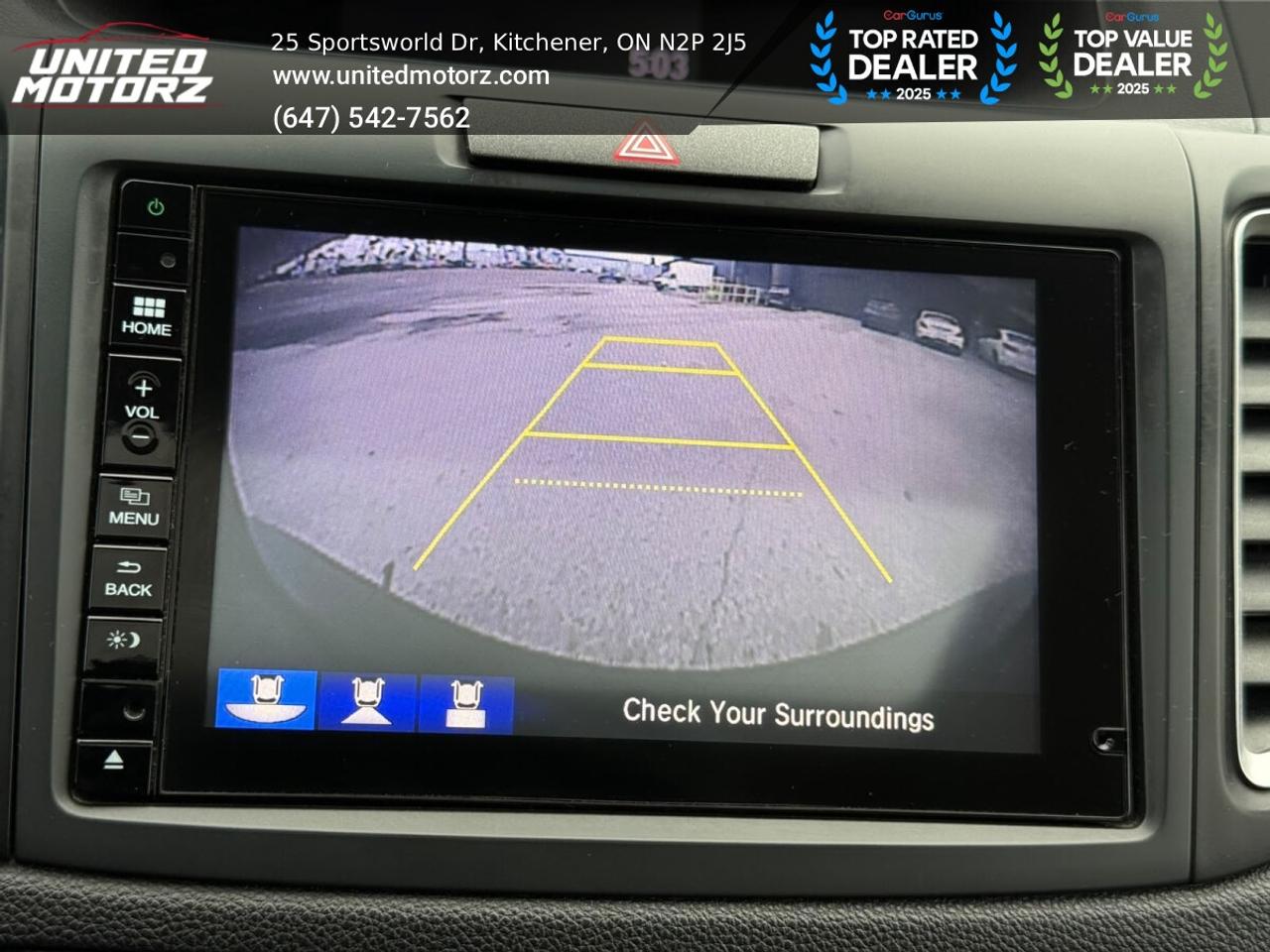 2016 Honda CR-V Touring AWD 2.4L~SAFETY CERTIFIED~ Photo