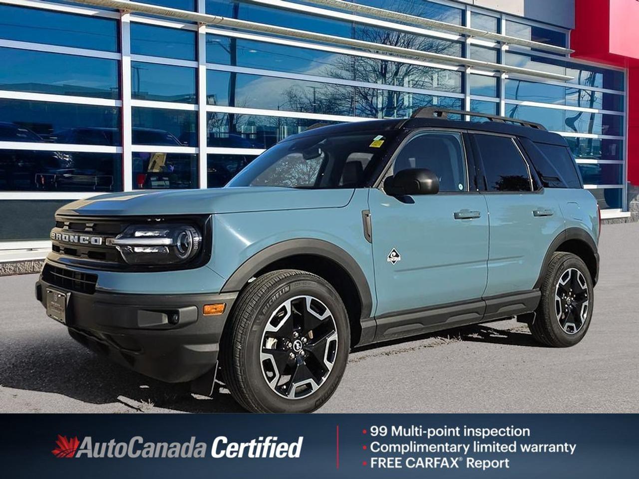 2023 Ford Bronco Sport Outer Banks 4X4 | No Accidents | Mint Condition | Michelin Tires | Heated Seats + Steering Wheel | Photo