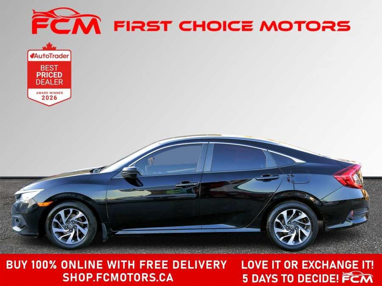 2018 Honda Civic EX   FULLY CERTIFIED WITH WARRANTY Photo2