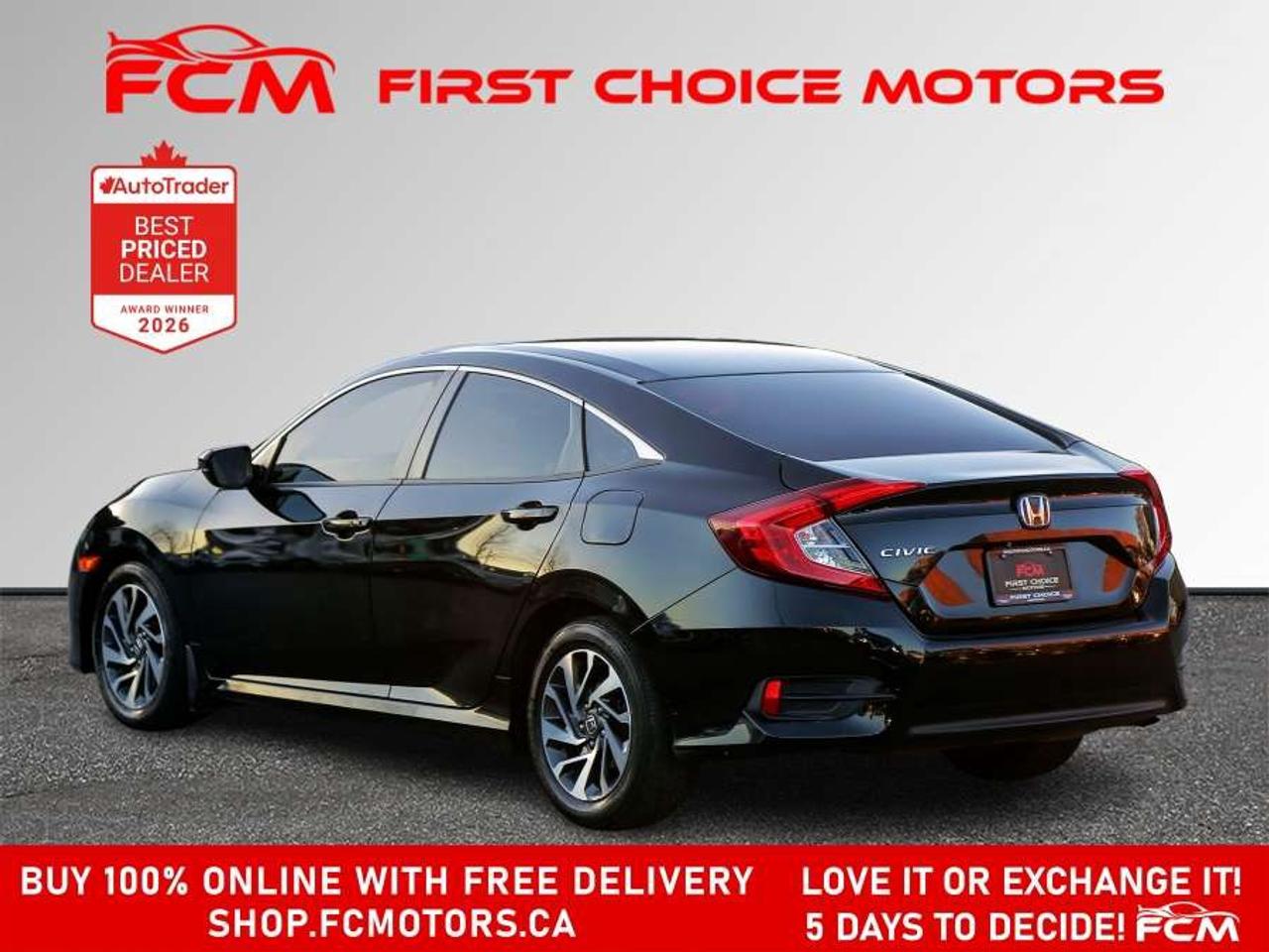 2018 Honda Civic EX   FULLY CERTIFIED WITH WARRANTY Photo4