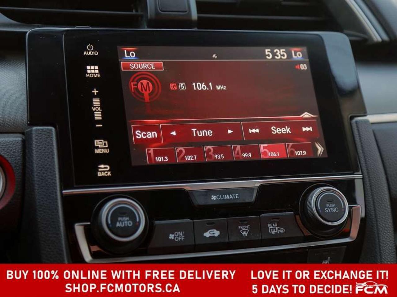 2018 Honda Civic EX   FULLY CERTIFIED WITH WARRANTY Photo