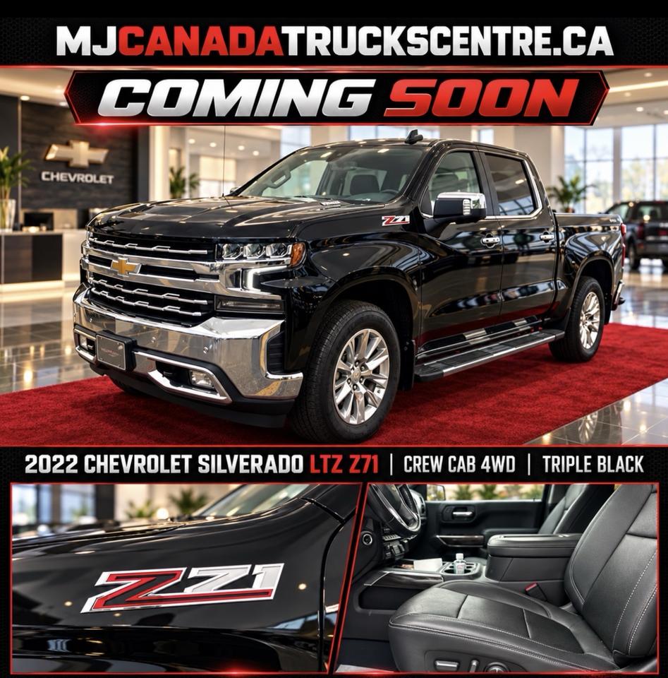 2022 Chevrolet Silverado 1500 LTZ Z71 4WD Triple Black Photo